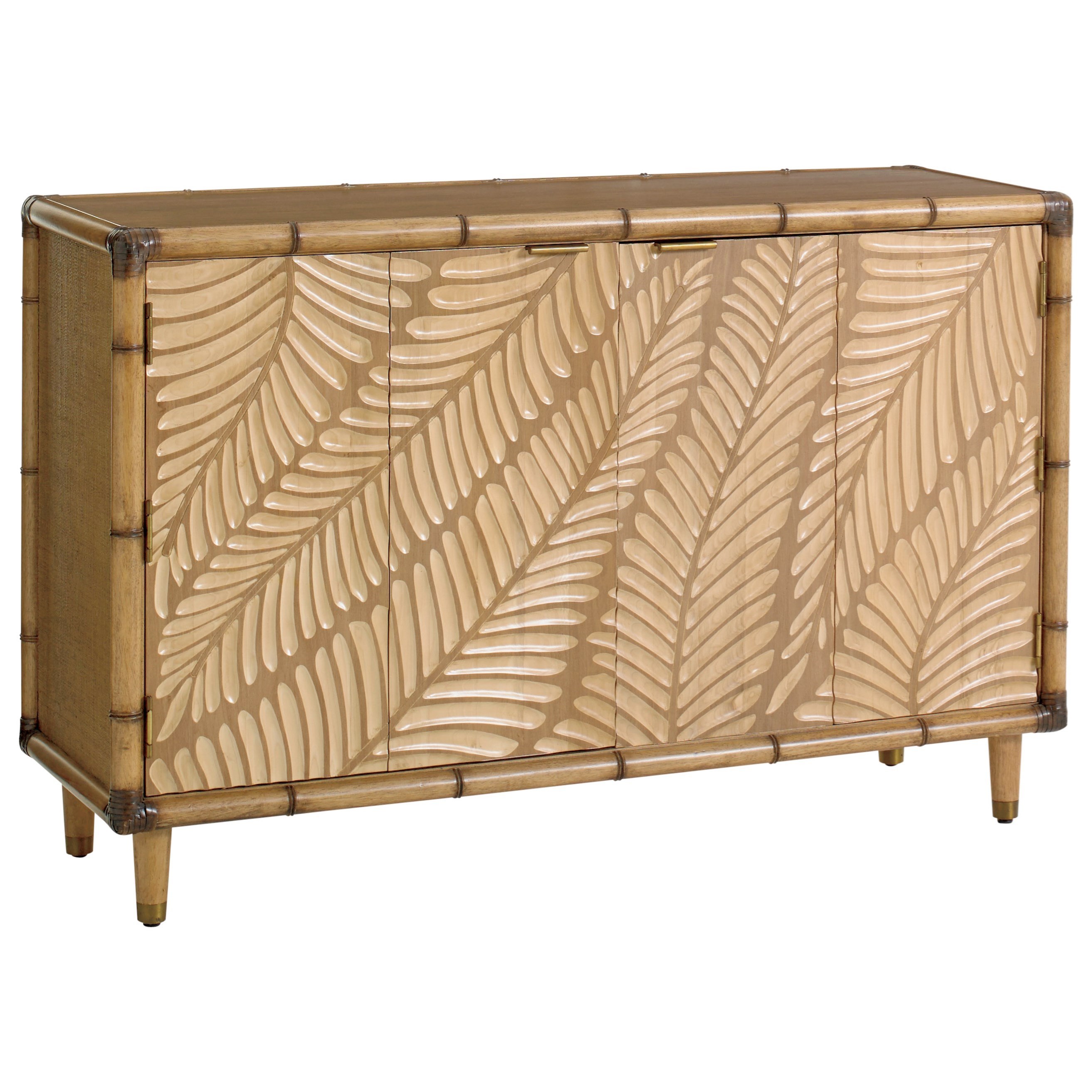 Tommy Bahama Home Twin Palms 558973 St. Croix Hall Chest with Palm